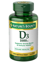 Vitamin D3 1,000 IU , 250 Softgels